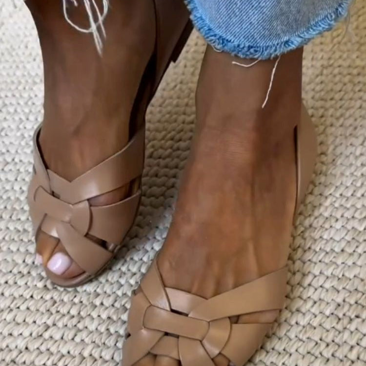 Serafina | Sandalias Tejidas Naturales