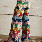 Léon - Pantalones Florales Elegantes
