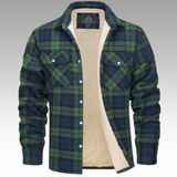 Tiago - Trucker-Jacke Streifen Fleece