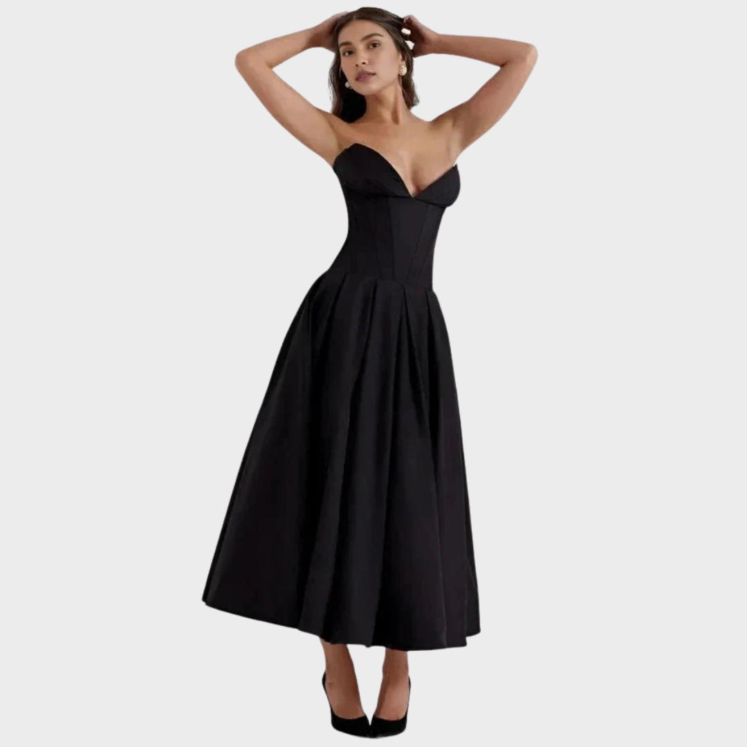 Harper | Elegante vestido midi para mujeres