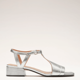 Serena | Sandalias Plateadas para el Verano