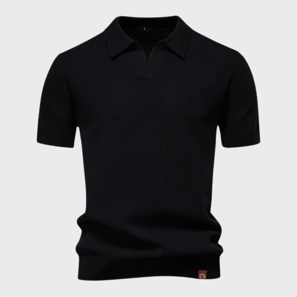 Lourenço - Premium Polo Strukturiert