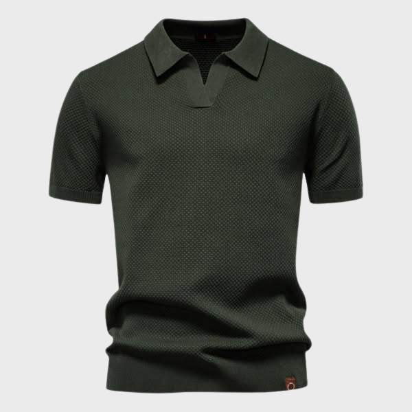 Lourenço - Premium Polo Strukturiert