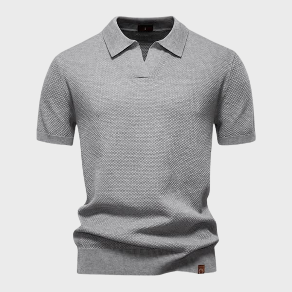 Lourenço - Premium Polo Strukturiert