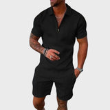 André - Polohemd und Shorts Set
