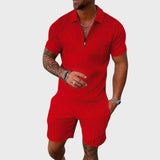 André - Polohemd und Shorts Set
