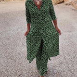 Amalia™ | Dvodelni set sa vintage printom