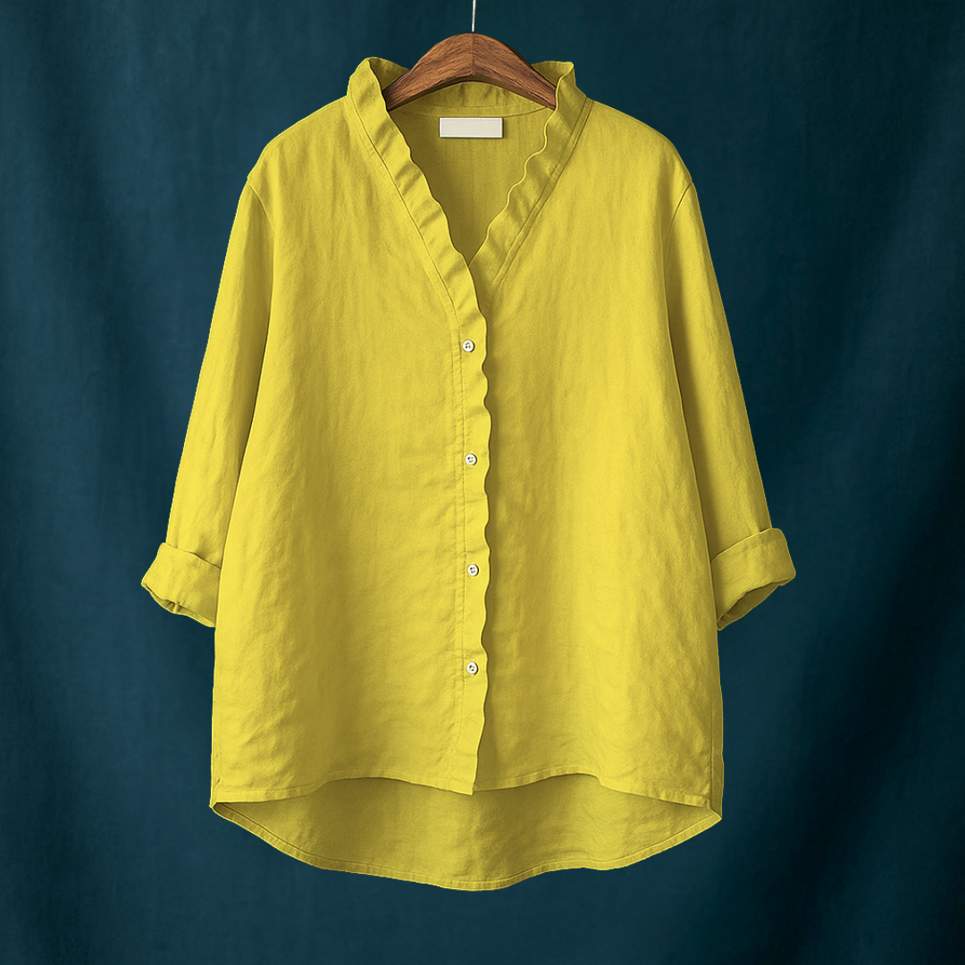 Joyce™ | Jednostavna bluzica sa V-izrezom