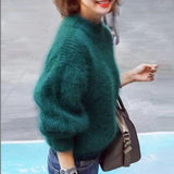 Emilie™ - Džemper od vune sa pletenim zaključavanjem