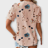 Emília - Bluse mit V-Ausschnitt
