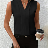 Annabel™ | Majica bez rukava sa V-izrezom