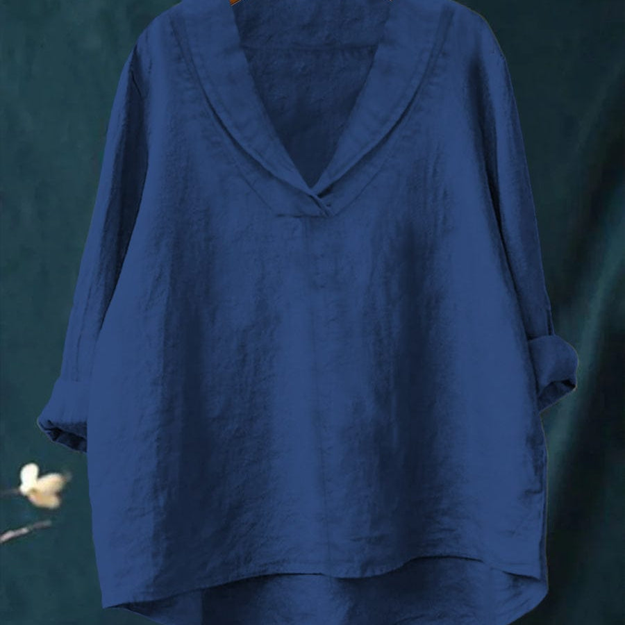Samantha | Elegante Leinenbluse für den Sommer