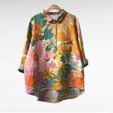 Camille | Elegante Leinenbluse für den Sommer