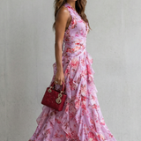 Belladina - Vestido maxi halter