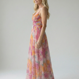 Isel - Vestido maxi de lujo