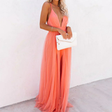 MARTA | Maxikleid Koralle