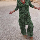 Amalia™ | Dvodelni set sa vintage printom