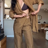 Camille | Strukturirani Set Košulja i Pantalone