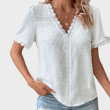 Lea | Blusa de Verano Wiissi con Escote en V