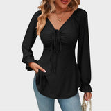Melina | Blusa con Detalles de Encaje