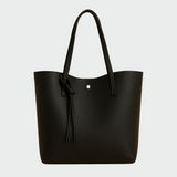 Zeitlose Lederhandtasche