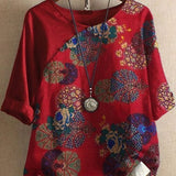 Katarina™ | Labava bluzica sa cvetnim uzorkom