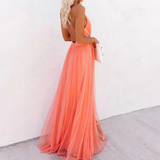 MARTA | Maxikleid Koralle