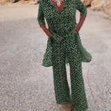 Amalia™ | Dvodelni set sa vintage printom