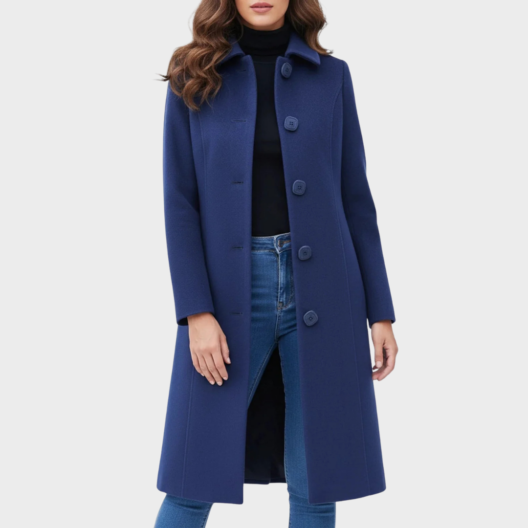 Josephine | Abrigo de Invierno con un Botón
