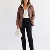 Lila Steppjacke Damen Sophie