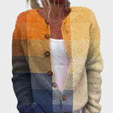 Beatriz - Herbstblumen-Cardigan