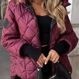 Romelie™ | Prefinjeni prošiveni kaput sa kapuljačom