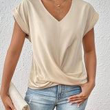 Aleksandra - Camiseta cómoda con escote elegante
