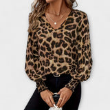 Blusa Estilo Leopardo