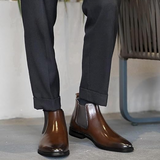 Pedro - Chelsea-Stiefeletten aus Leder