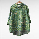 Claire | Elegante Leinenbluse für den Sommer