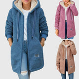 Dânia - Stilvoller Fleece-Mantel