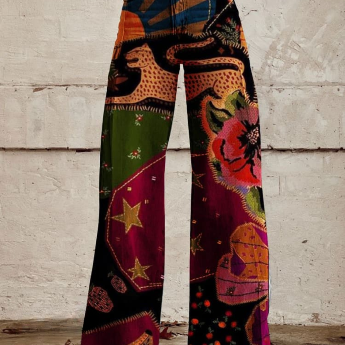 Léna - Pantalón Boho Chic