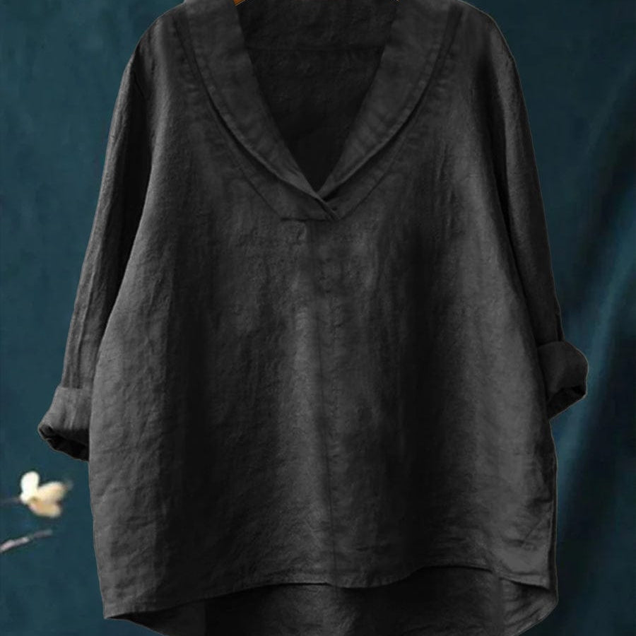 Samantha | Elegante Leinenbluse für den Sommer