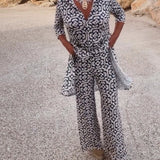 Amalia™ | Dvodelni set sa vintage printom