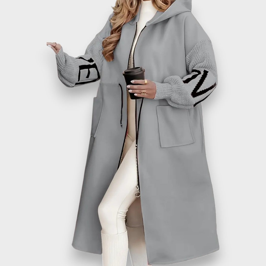 Rosana | Abrigo elegante con capucha