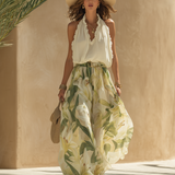 Lysandra - Elegantes, luftiges Set mit Blumenmuster