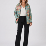Gepolsterte Jacke Rosen Celadon Mathilde