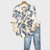 Eleganz und Anmut Bluse