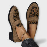 Carla - Elegante Damenschuhe mit Leopardenmuster