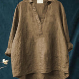 Andrea | Elegante Leinenbluse für den Sommer