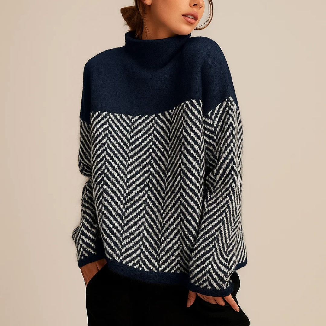 Stefanie™ | Mekani rol kragna pulover