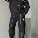 Janine - Opušteno dvodelno žensko odelo sa dugim rukavima