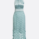 Lau - Elegante vestido midi Céline para ceremonias para mujeres