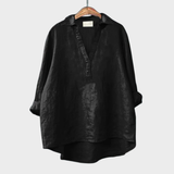 Andrea | Elegante Leinenbluse für den Sommer